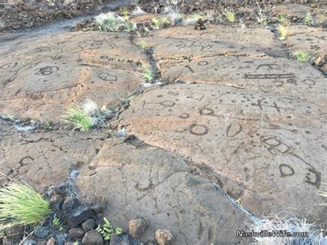 Ancient Hawaiian Petroglyphs - Nashville Wife