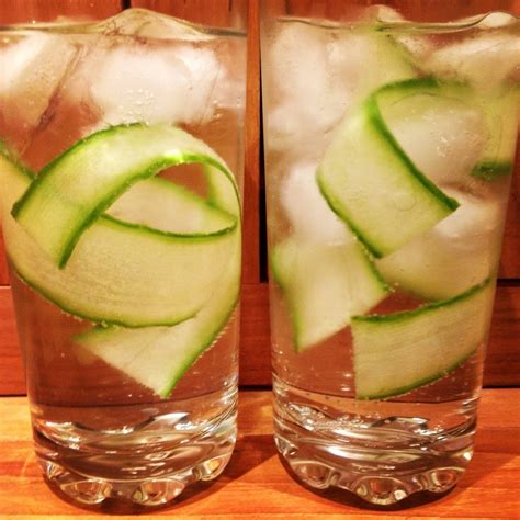 Hendricks Gin And Tonic With Cucumber Gin And Tonic Hendricks Gin