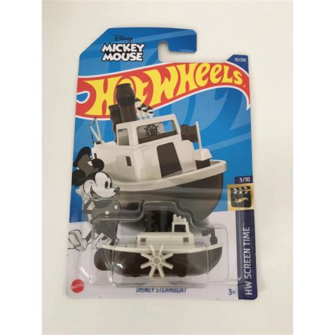 Hot Wheels Disney Steamboat Shopee Brasil