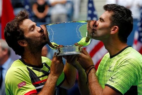 Tennis Dutchman Rojer Romanias Tecau Win Us Open Mens Doubles Title