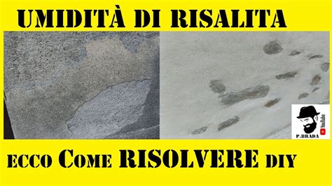 Umidit Di Risalita E Intonaco Scrostato Come Risolvere Fai Da Te Youtube