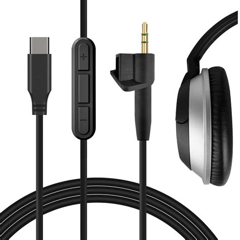 GEEKRIA USB C Digital To Audio Cable With Mic Compatible With Bose