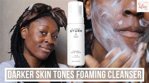 Dark Skin Tone Skin Tones Foam Cleanser Barbara Youtube Beauty