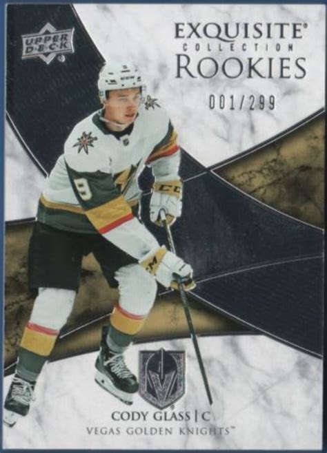 Future Watch: Cody Glass Rookie Hockey Cards, Golden Knights