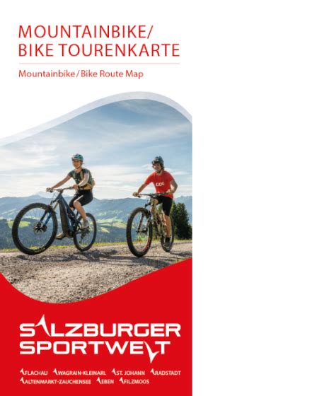 Rad Bikekarte Salzburger Sportwelt