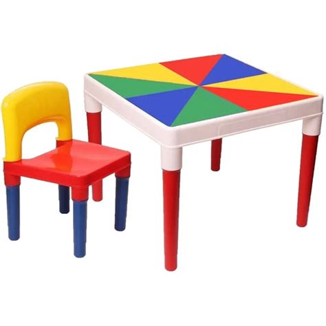 Mesa Mesinha Did Tica Multi Infantil Cadeira Colorida Menino Menina