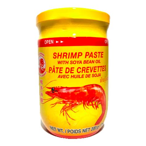 Cock Brand Shrimp Paste With Soya Bean Oil มันกุ้งเสวย 3 Aunties Thai Market