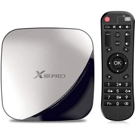 Sidiwen Android 9 0 TV Box X88 Pro Smart Box 4 Go De RAM 32 Go De ROM