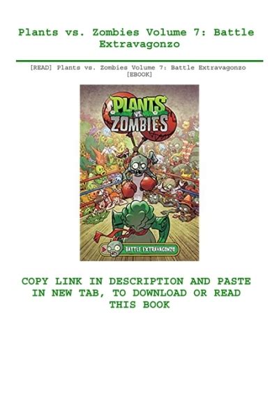 READ Plants Vs Zombies Volume 7 Battle Extravagonzo EBOOK