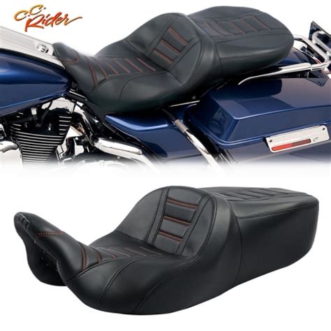 Passenger Rider Seat Fit For Harley Tri Glide Electra Glide 2009-2020