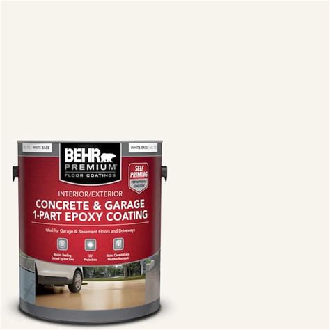 Behr Premium 1 Gal Pwn 10 Decorator White Self Priming 1 Part Epoxy