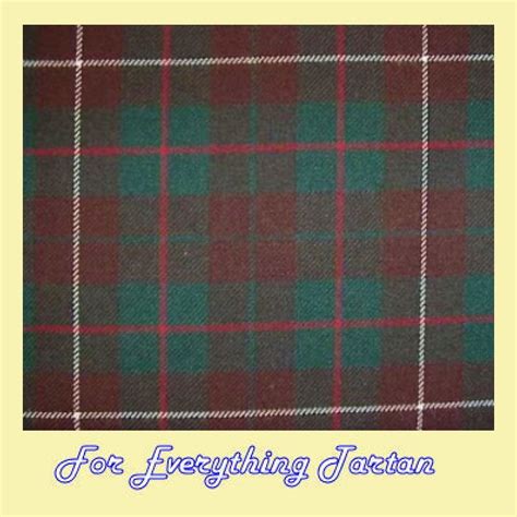 Mackinnon Hunting Modern Tartan 11oz Polyviscose Plaid Fabric Double Width