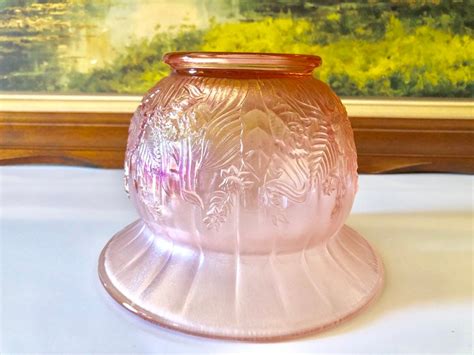 Fenton Velva Rose Stretch Bowl Pink Fenton Glass Bowl Etsy