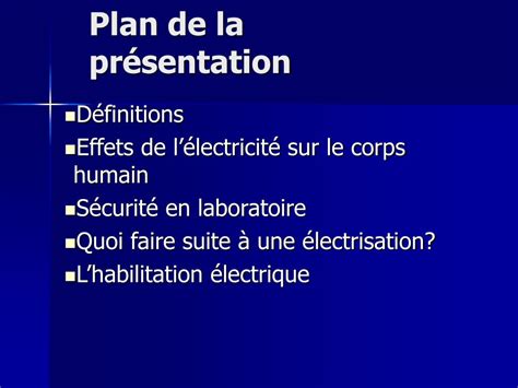 Ppt Les Dangers De L Lectricit Powerpoint Presentation Free