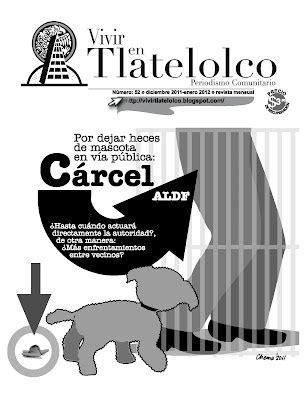 Vivir en Tlatelolco Revista Vivir en Tlatelolco Portada Número 52