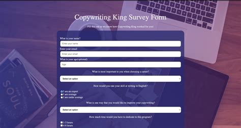 Responsive Web Design Projects-Build a Survey Form - HTML-CSS - The ...