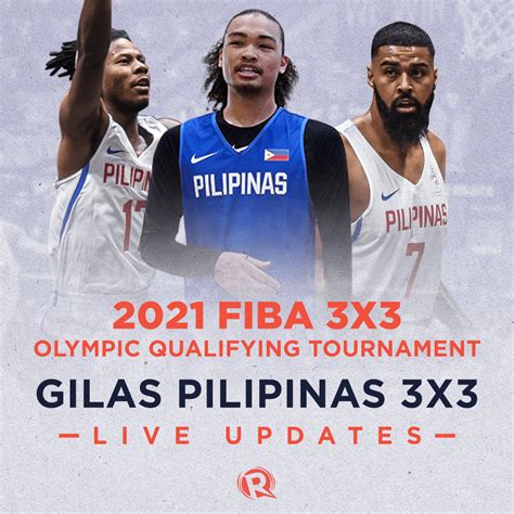 Gilas Pilipinas Mens Pool 2021 Olympic Qualifying Tournament And Fiba