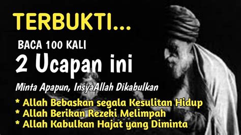 Subhanallah Baca 100x Setelah Shalat Ashar Minta Apapun Diijabah