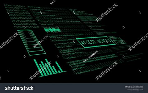 Hackingcodebinarymatrix Numbers Wallpaper Hacking Software Wallpaper Stock Illustration ...