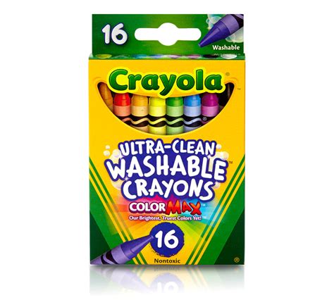 Ultra-Clean Washable Crayons 16 Count | Crayola