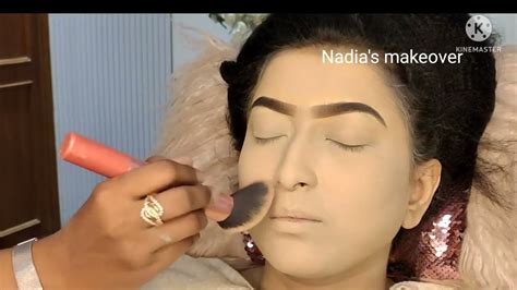 Real Bridal Makeup Tutoria Nadias Makeover Youtube