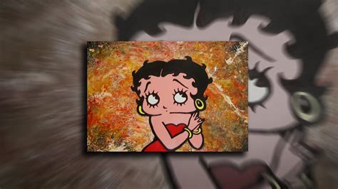 Betty Boop Painting Art Youtube