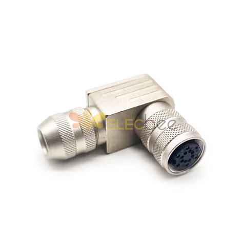 IP67 Waterproof 14 Pin Female M16 Cable Connector Circular Aviation