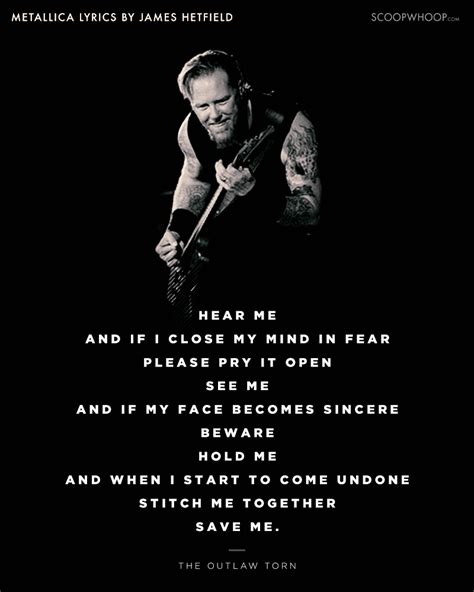 Risultati Immagini Per Metallica Lyrics Metallica Lyrics Metallica