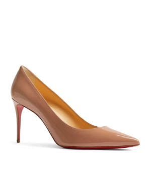 Womens Christian Louboutin Nude Kate Patent Pumps Harrods Us