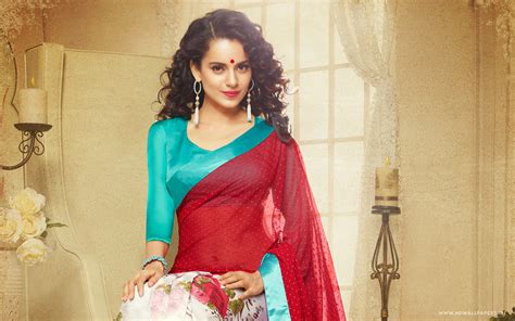 Kangana Ranaut Saree Wallpapers | HD Wallpapers | ID #14446