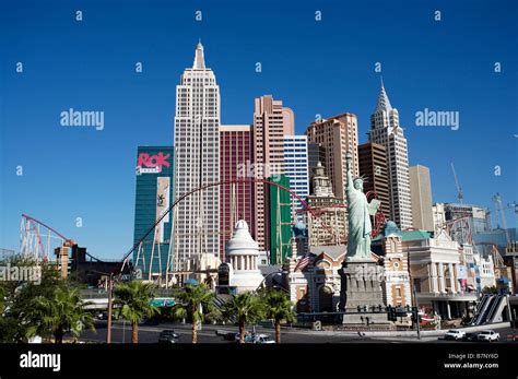 New York New York Hotel Las Vegas Stock Photo - Alamy