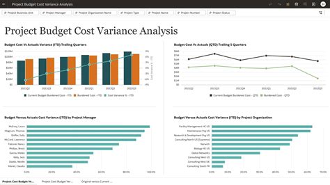 Project Analytics Demo Oracle