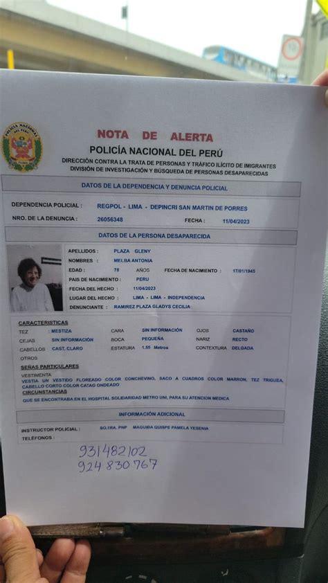 Wayka On Twitter Atenci N Denuncian Desaparici N De Una