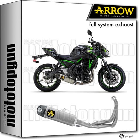 ARROW FULL EXHAUST OPEN RC INDY RACE TITANIUM C KAWASAKI Z650 Z 650