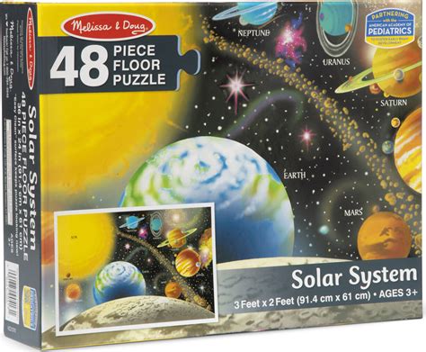 Solar System Floor Puzzle (48 pc) - Timbuk Toys