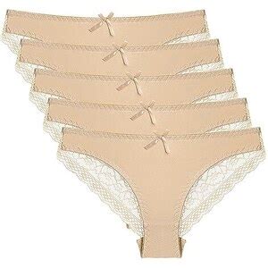 Necalisi Mutande Bikini Mutandine In Pizzo Slip In Microfibra Per Sport E Uso Quotidiano Hipster