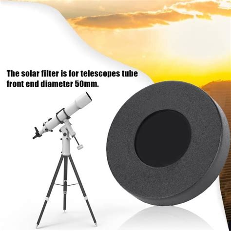 Filtre Solaire Pour T Lescope Omabeta Diam Tre Mm Observation Des