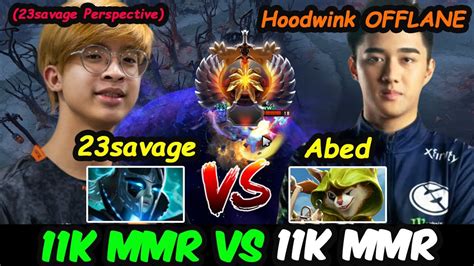 VG 23savage PA 11K MMR CARRY Vs EG Abed Hoodwink OFFLANE Dota 2 Pro