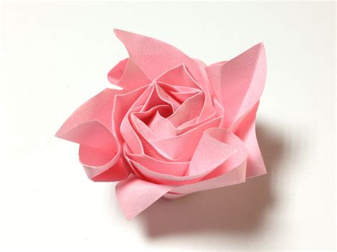 Rose Papercraft é äººæ ã ã ã ã ©ã æ ã ç´ 36 Ly One Origami Rose 36