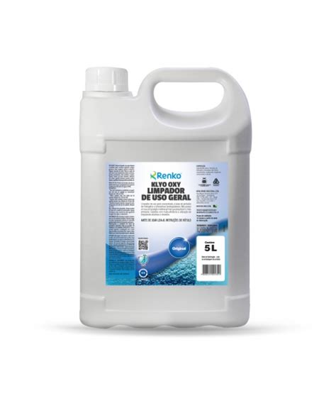 LIMPADOR KLYO OXI PEROXIDO DE HIDROGENIO 5L