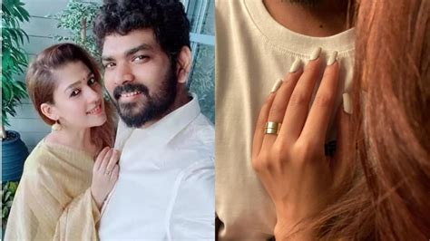 Nayanthara confirms engagement with beau Vignesh Shivan, flaunts ring ...