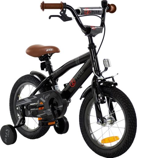 Cycle Bmx Fun Kinderfiets Inch Zwart Jongensfiets Bol