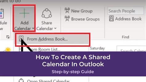 How To Create A Shared Calendar In Outlook Quick Guide