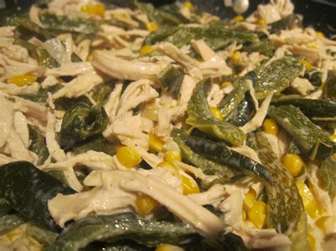 Cooking With Fire Pollo Con Rajas Poblanas Chicken With Poblano