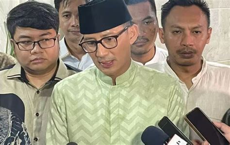 Sandiaga Uno Pamit Dari Gerindra Selanjutnya Bergabung Dengan PPP