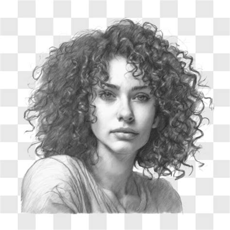 Descarga Retrato De L Piz En Blanco Y Negro De Una Mujer Sketches En