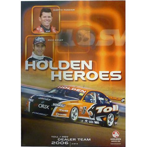 Holden 2006 Greg Murphy And Rick Kelly 28 Poster