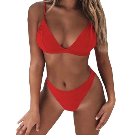 Bikini Modny Strój Kąpielowy Damski Dwuczęściowy Kostium Kolory S SNM Moda Sklep EMPIK