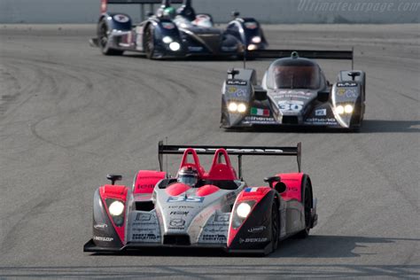 Three different LMP2 cars - Chassis: 01-06 - 2009 Le Mans Series ...