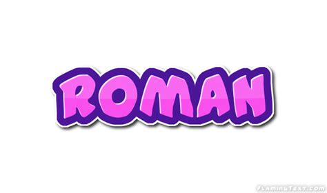 Roman Logo Herramienta De Dise O De Nombres Gratis De Flaming Text